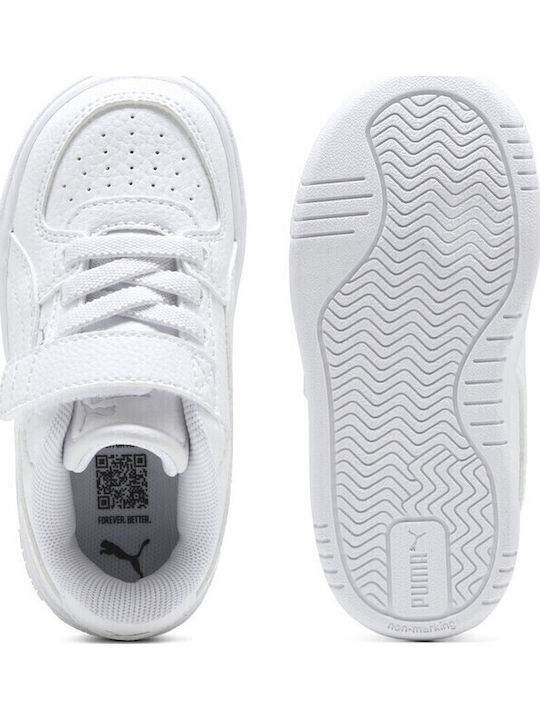 Ac Inf Kinder Sneaker Anatomisch mit Bügel- und Schleifenverschluss Weiße