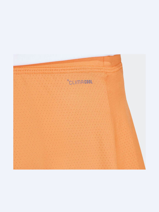 Adidas Club Climacool Дамска Тенис Пола Чиста Оранжева
