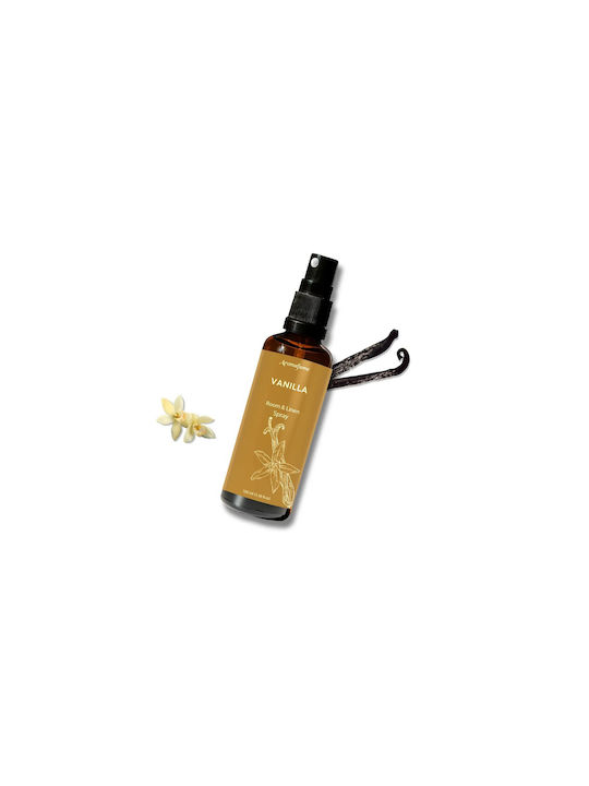 Vanilla Natural Room Linen & Pillow Spray Essential Oil Vanilla 100ml
