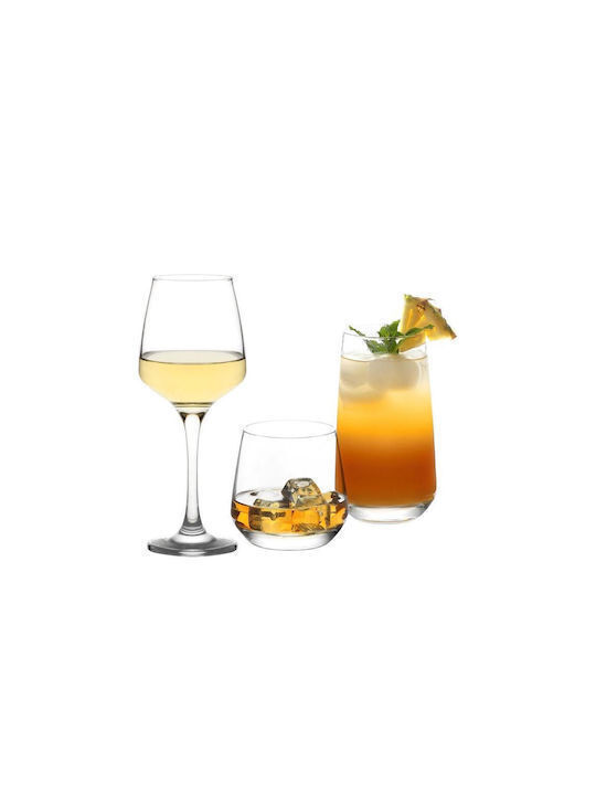 Max Home Set of Glasses Water made of Glass 480ml 6pcs