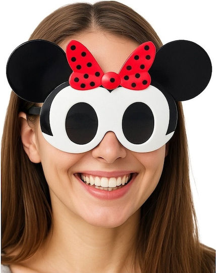Schleife Karneval Brillen aus Kunststoff 1Stück