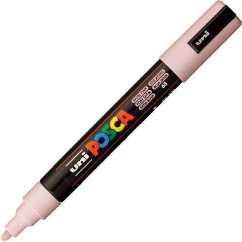 Μαρκαδορος Uni Posca Pc-5m Satin Pink