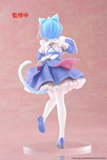 Re: Null Beginn des Lebens in einer anderen Welt Rem Cat Maid Ver Erneuerte Statue Figur 18cm