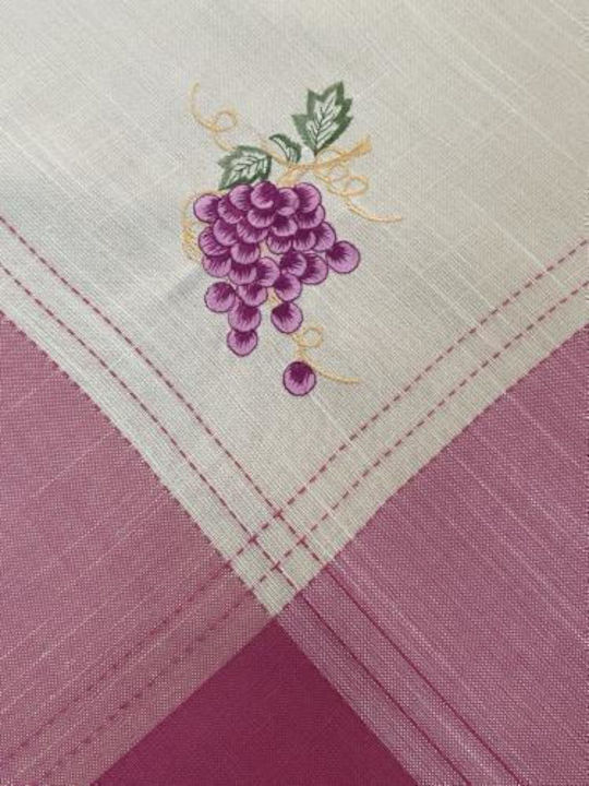 Linea Home Tischtuch Leinen Grape Grape 15580-3 140x180cm