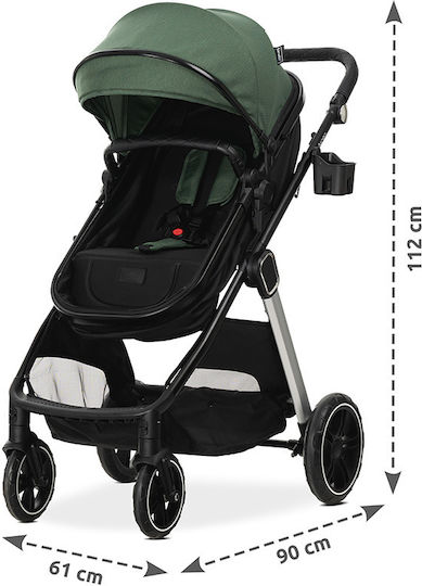 Lorelli Aspen Adjustable 3 in 1 Baby Stroller Suitable for Newborn Cappuccino