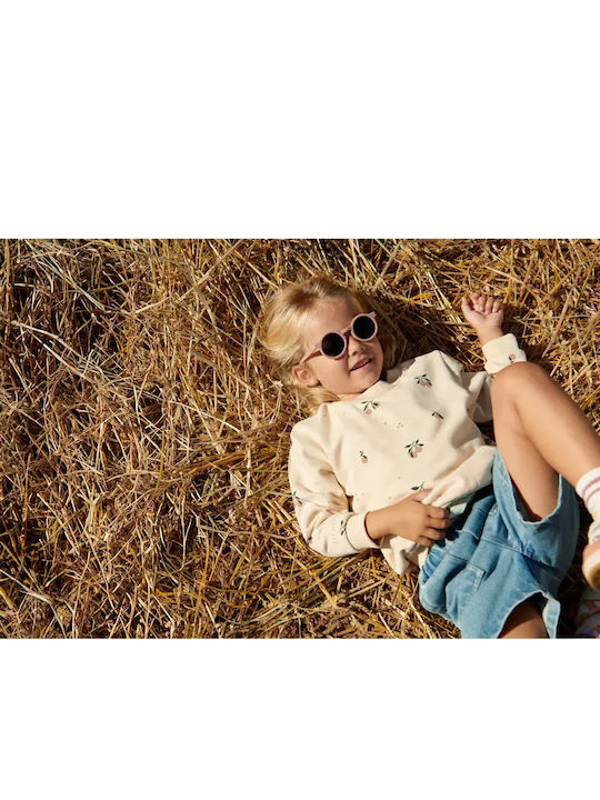 Ochelari De Soare Pentru Copii Rotunzi Cu Lentile Polarized Roz