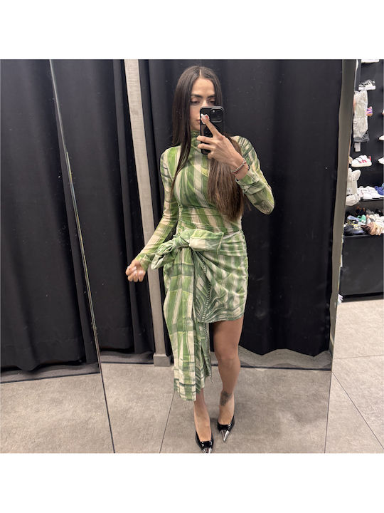 Mini Φούστα Φάκελος Milk White, Green