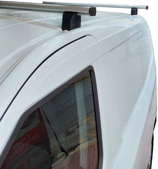 Nordrive Aluminum Car Roof Bars for Ford Transit Courier 2023+ Set with Roof Rack Legs MΠ.FTRANSIT.23
