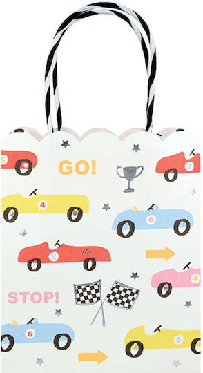 Meri Meri Χάρτινη Τσάντα για Δώρο με Θέμα "Disney Cars" Πολύχρωμη 8τμχ