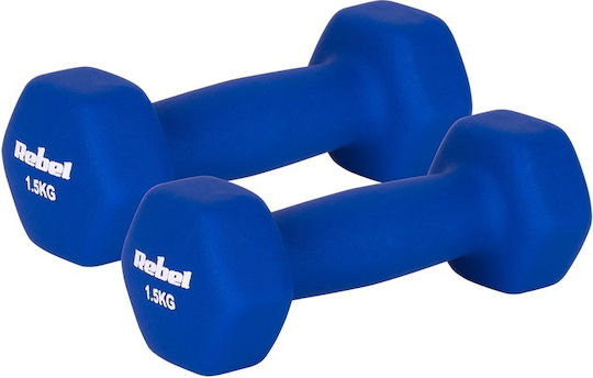 Rebel Βαράκι Εξάγωνο από Νεοπρένιο 1 x 1.5kg