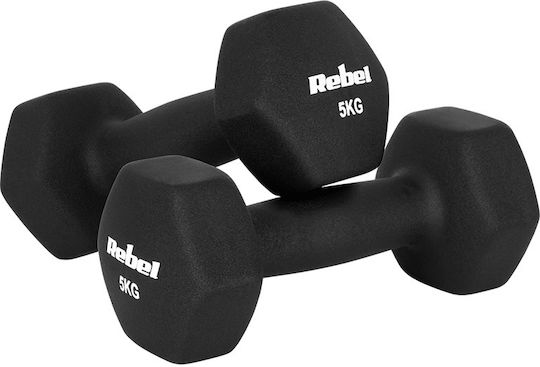 Rebel Active Βαράκι Εξάγωνο από Νεοπρένιο 1 x 5kg