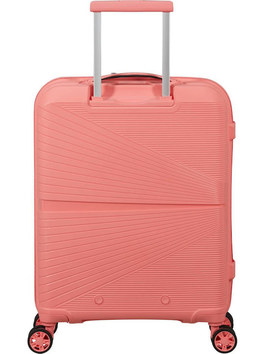 American Tourister Airconic Cabin Hard Travel Suitcase Solar Pink with 4 Wheels