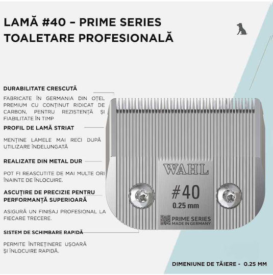 Wahl Professional Mașină de Tuns Câini Lamă