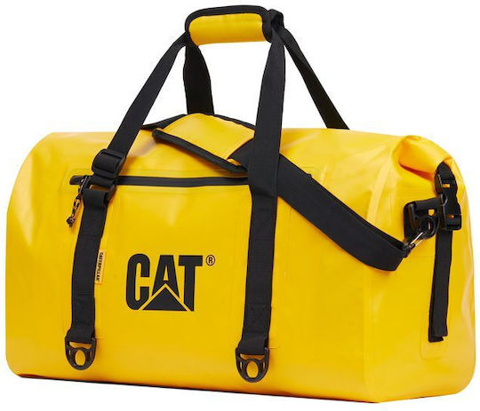 CAT Σακ Βουαγιάζ Τιρκουάζ Υφασμάτινο Μ60xΠ20xΥ50εκ.