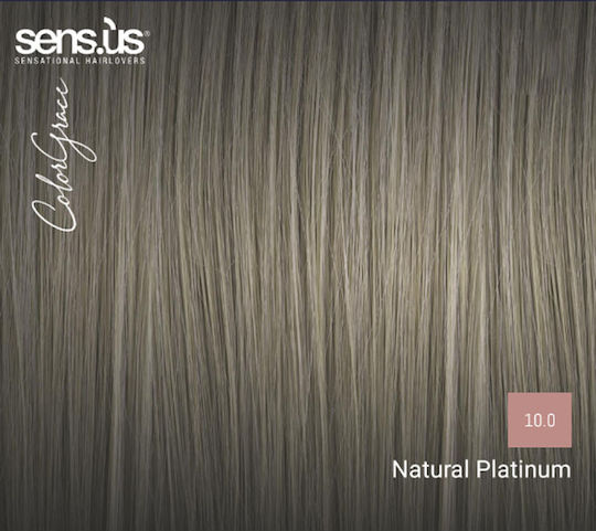 Sensus Color Grace M3k Hair Dye No Ammonia 10.0 Natural Platinum 100ml