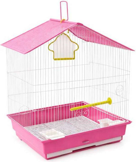 Colivie pentru păsări Zazu Roz Roz 30*23*39cm