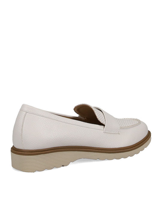 Дамски Loafers в Бял Цвят