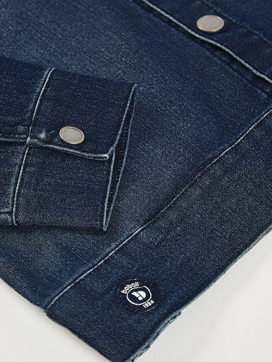 Kinderjacken & Winterjacken Denim Kurze mit Kapuze Blau