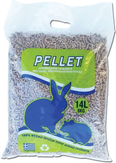 Pellet για Κλουβί Τρωκτικών 14lt 8kg