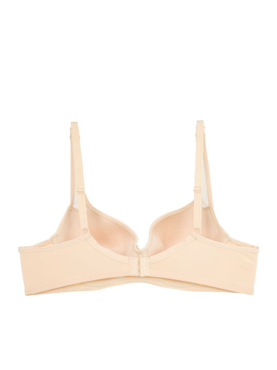 Beige - White Сутиен с Банели 2Pack