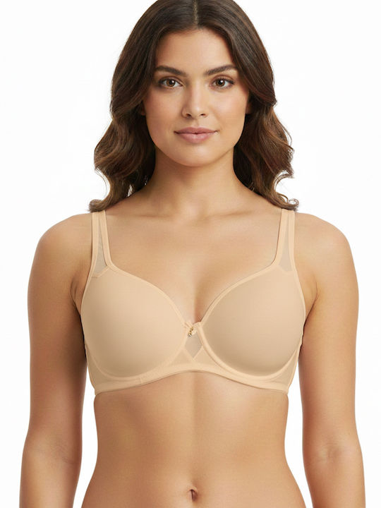 Beige - White Сутиен с Банели 2Pack