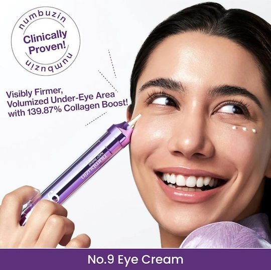 Numbuzin No.9 NAD Retinol Volumetox Eye Cream for Anti-Aging & Firming 10ml