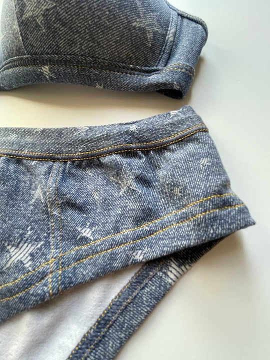 Jadea Σετ Εσωρούχων Σουτιέν με Slip