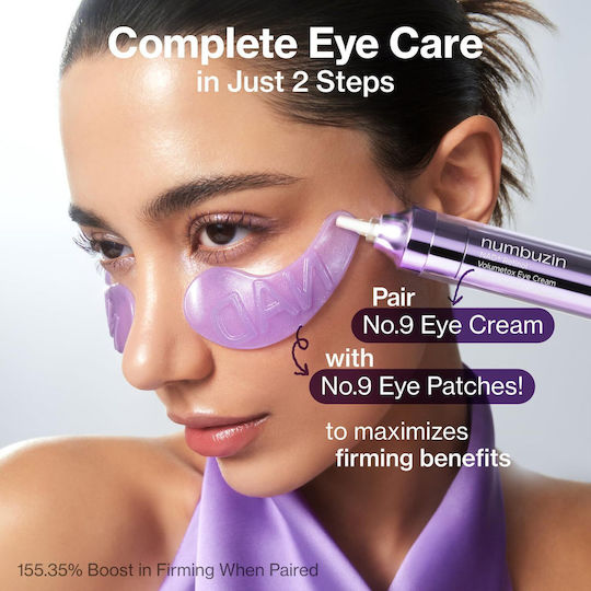 Numbuzin No.9 NAD Retinol Volumetox Eye Cream for Anti-Aging & Firming 10ml