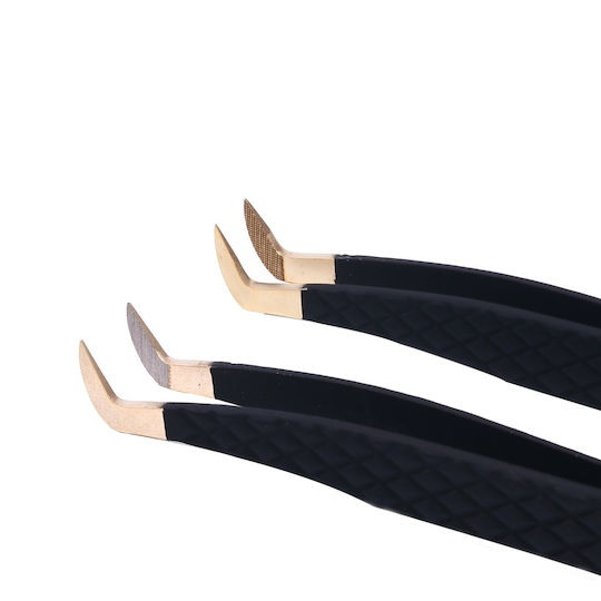 Straight Tweezers Natural Eyelash Isolation Dancingswan Ds-303