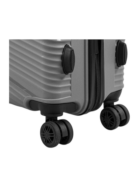 Linea Valize De Călătorie Sigure Argintii Cu 4 Roți Set 3 Buc