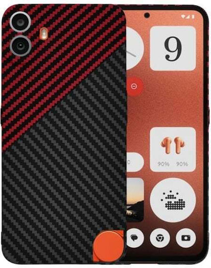 Techsuit Back Cover Μαύρο (Nothing Phone 1)