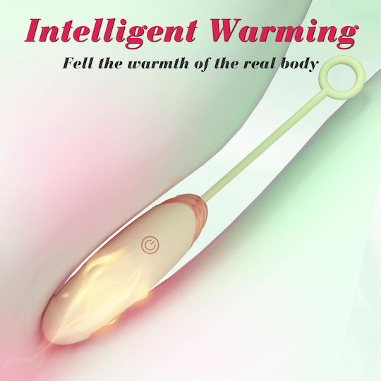 Love Vibrator Egg with Remote Control Green