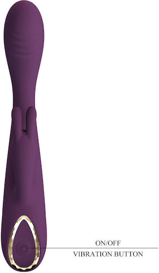 Pretty Love Vibrator Puternic Iepurele Violet