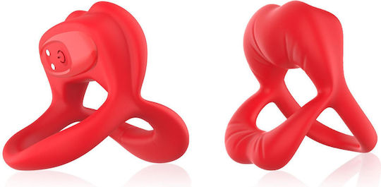 B-Series Joy Mini Κλασικός Δονητής 7cm Κόκκινος