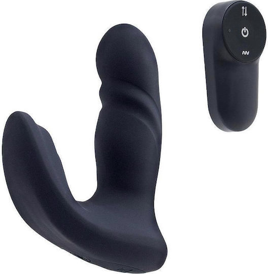 Dream Toys Vibrator Διπλός Δονητής με Απομακρυσμένο Έλεγχο Μπλε