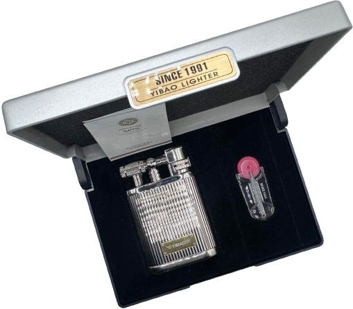 Tou Pappou Lighter Flame in Silver color