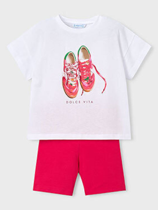 Kids' Set with Leggings Summer 2pcs Orange