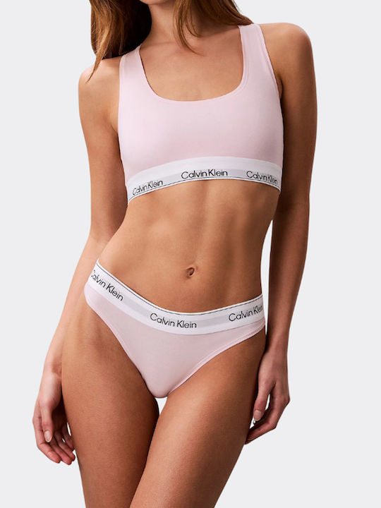 Calvin Klein Unlined Bralette Women's Bralette Pink Size
