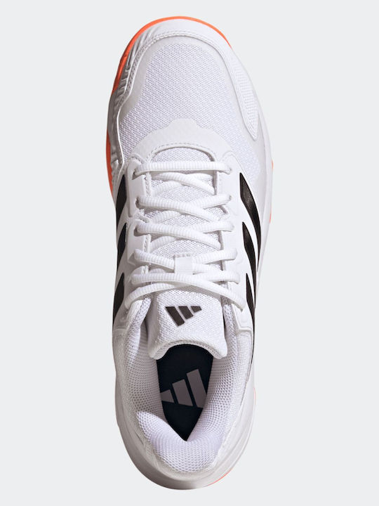 しろ　3点セット adidas Courtjam Control 3 Ftwr KJ3699 Bărbați Pantofi Tenis Albi