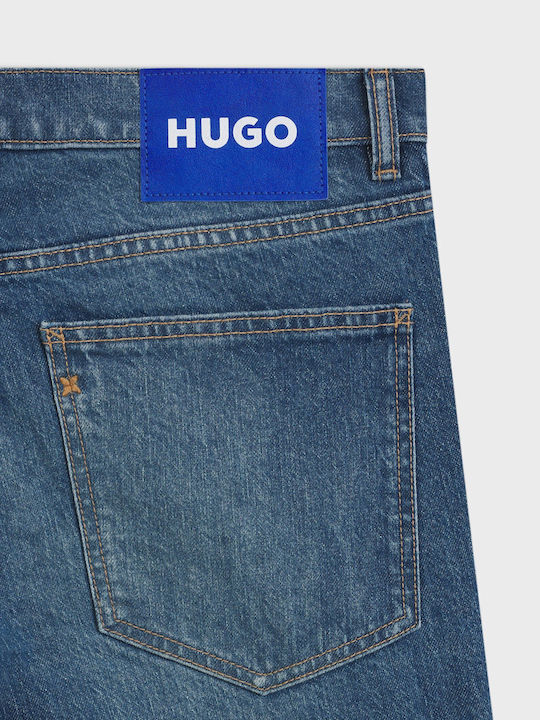 Ανδρικό Παντελόνι Τζιν με Skinny Tapered Εφαρμογή Blue