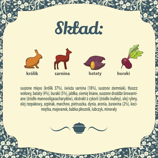 Cat Dry Food with Rabbit / Deer 7kg