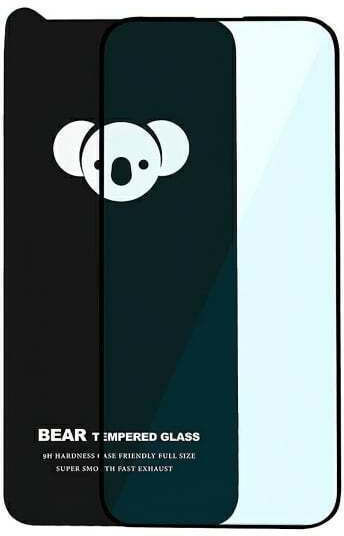 Bear Full Glue Screen Protector Μαύρο (Redmi 15C 4G)