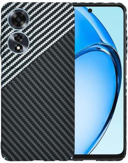 Techsuit Umschlag Rückseite Schwarz (Oppo A60)