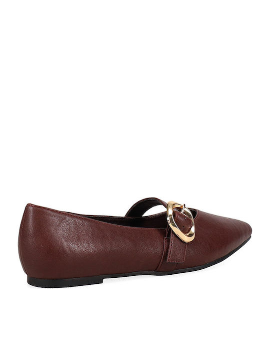 Pointy Ballerinas Burgundy