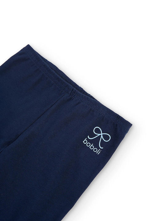 Kids Legging Short Navy Dark Blue