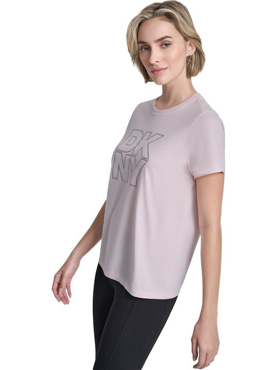 Women's Blouse Short Sleeve Pink