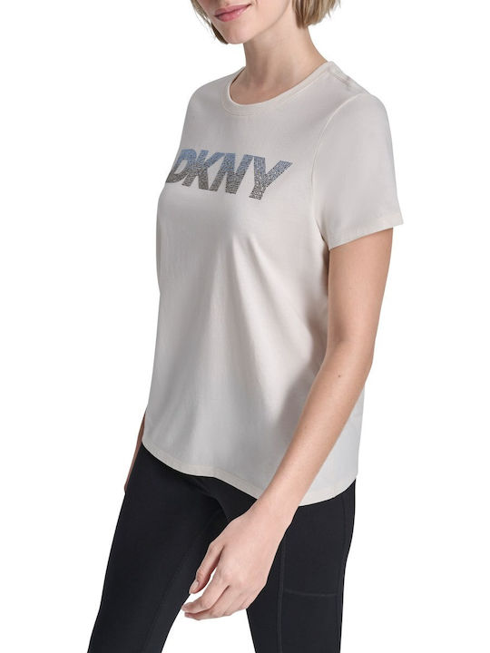 Damen Bluse Kurzärmelig Beige