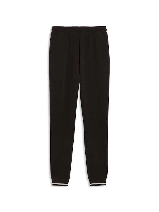 Sweatpants with Elastic Black
