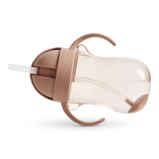 Munchkin Toddler Cup Any Angle Weighted Straw Plastic Brown 296ml for 9m+