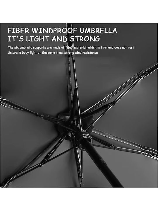Windproof Umbrella Compact Yellow